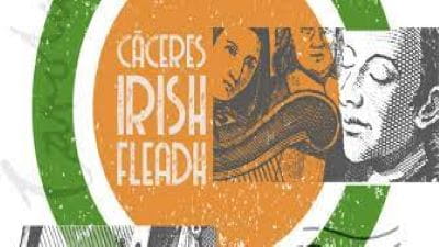 Cáceres Irish Fleadh logo