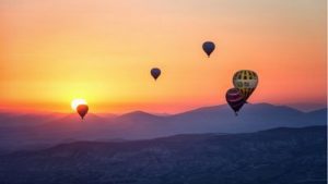 Cáceres en Globo Aerostático