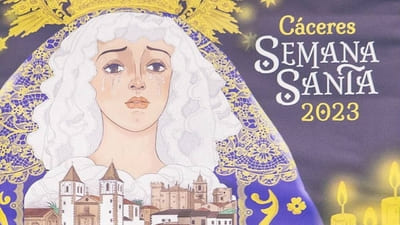 Cartel Semana Santa Cáceres 2023