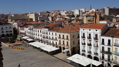 Mejores hoteles de Cáceres en la Plaza Mayor