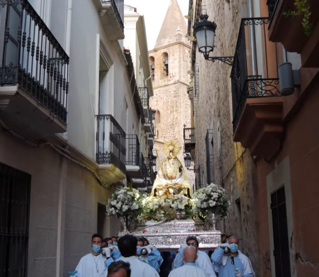 Bajada de la Virgen de la Montaña de Cáceres