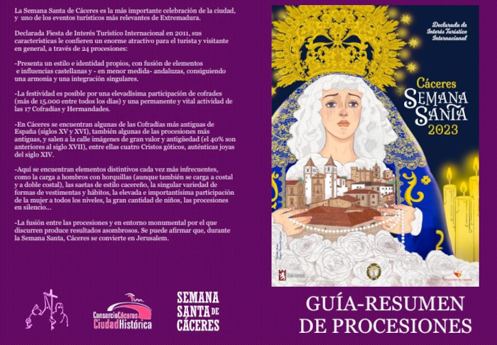 Guía de Bolsillo de la Semana Santa de Cáceres PDF