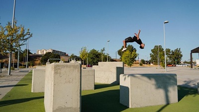 Parkour en Cáceres