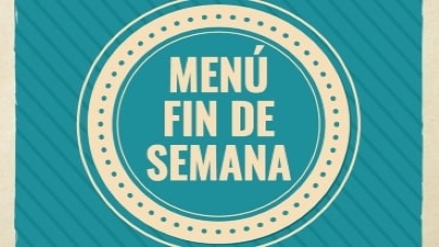 Menú de fin de semana Cáceres