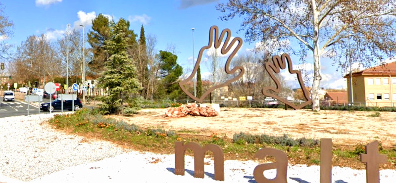 Escultura a Maltravieso Cáceres