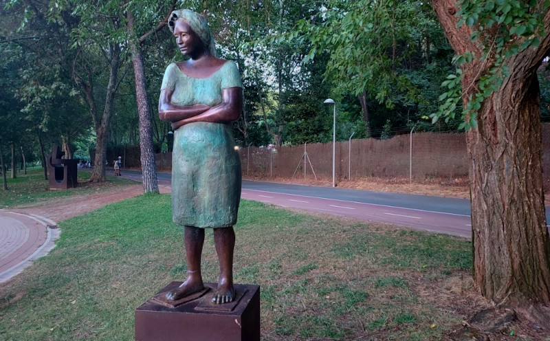 Escultura del Museo al Aire Libre del Parque del Príncipe de Cáceres