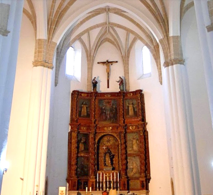 Interior de la Iglesia de Santo Domingo