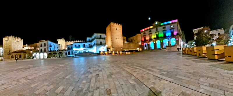 Ruta fotográfica en Cáceres: Plaza Mayor