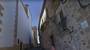 Calle Cuesta de la Compañía Cáceres