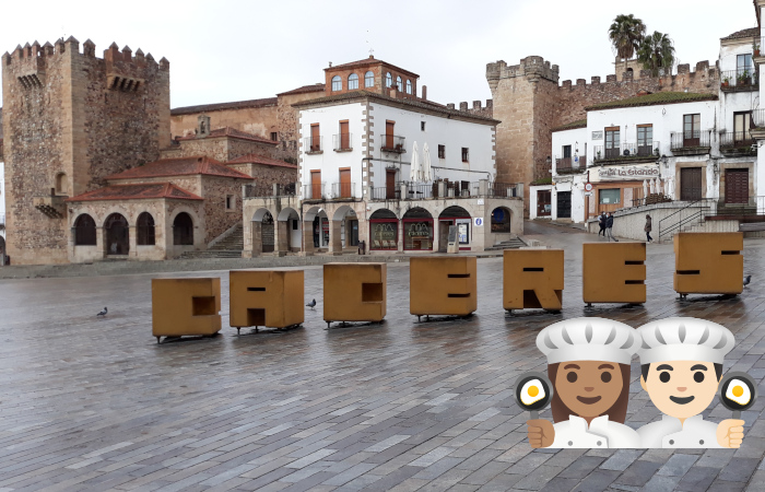 Dónde dan clases de cocina en Cáceres