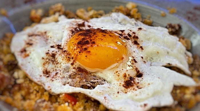 Migas de la Tapería Márquez de Cáceres