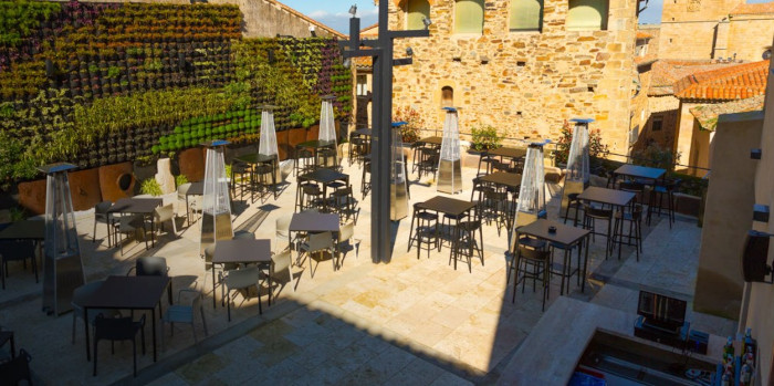 Terraza del restaurante La Casa del Sol