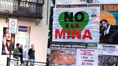 No a la Mina de Litio de Cáceres