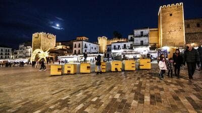 Luces de Navidad de Cáceres