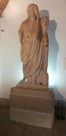 Diosa Ceres - Museo de las Veletas de Cáceres