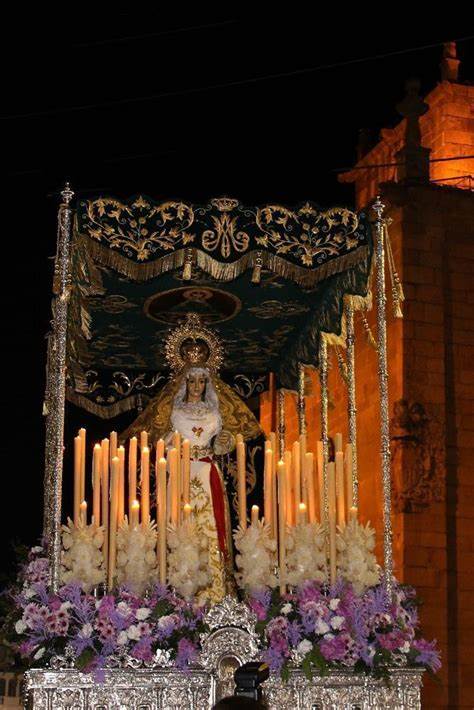 Virgen de la Esperanza - Miércoles Santo en Cáceres