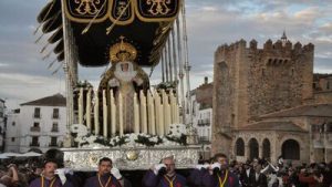 Virgen de la Misericordia - Domingo de Ramos en Cáceres