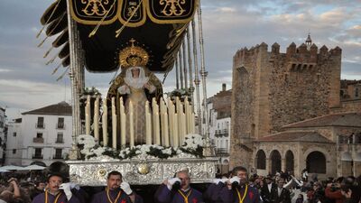 Virgen de la Misericordia - Domingo de Ramos en Cáceres