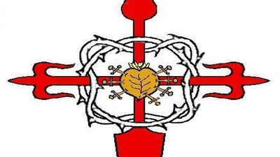 Emblema de la Cofradía - Excelentísima e Ilustre Cofradía-Hermandad Penitencial del Santísimo Cristo de las Batallas y María Santísima de los Dolores (Servitas)