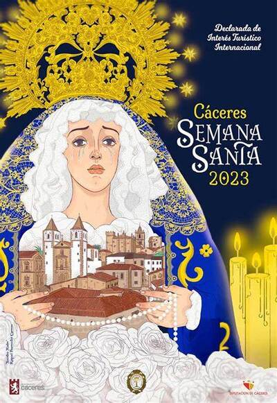 Cartel de la Semana Santa de Cáceres 2023