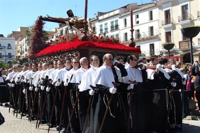 Cristo del Calvario (de los Estudiantes) - Viernes Santo en Cáceres