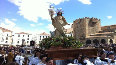 Cristo Resucitado - Domingo de Resurrección en Cáceres