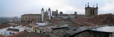 Vista panorámica de la Ciudad Monumental de Cáceres - ¿Dónde se celebra la Semana Santa de Cáceres?