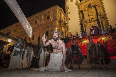 Pasión Viviente de Cáceres - Cómo se desarrolla la Cuaresma en Cáceres