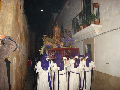 Señor de la Columna - Cosas que debes saber de la Semana Santa de Cáceres si eres turista