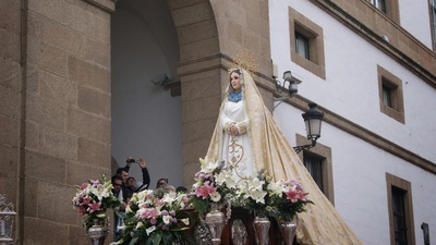 Virgen de la Alegría - Domingo de Resurrección en Cáceres