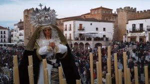 Nuestra Señora del Rosario en sus Misterios Dolorosos - Sábado Santo en Cáceres