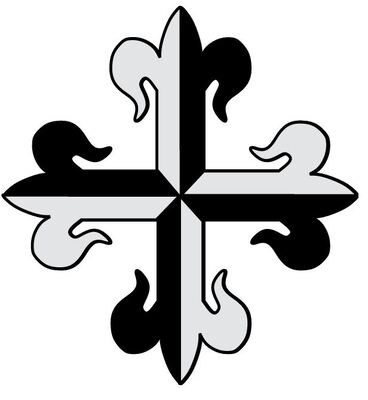 Emblema de la Cofradía - Cofradía Dominicana del Santísimo Cristo de la Victoria, Nuestra Señora del Rosario en sus Misterios Dolorosos y San Juan Macías