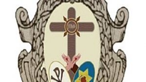 Emblema de la Cofradía - Franciscana Hermandad Penitencial y Cofradía de Nazarenos de Nuestro Padre Jesús de la Salud en su Injusta Sentencia, María Santísima de la Estrella y Seráfico Padre San Francisco de Asís