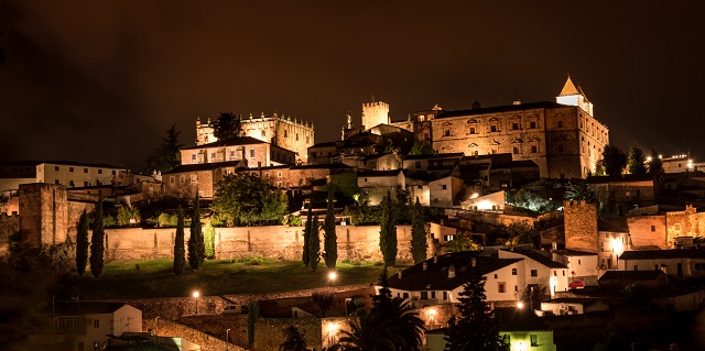 Cáceres de Noche