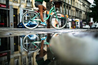 Bicicleta - ¿Qué medio de transporte es el más recomendable para ir a la facultad a diario en Cáceres?