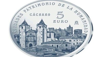 Moneda 5 € de Cáceres - Descubre la moneda conmemorativa de Cáceres