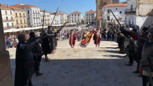 Procesión cívica de Cáceres de San Jorge