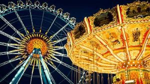 Atracciones para niños de la Feria de Cáceres