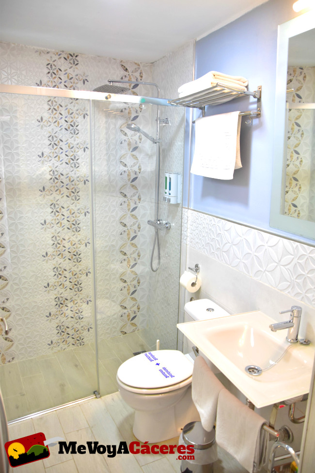 Apartamento turístico La Casina de Cáceres - Baño