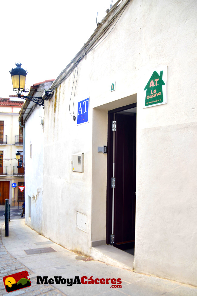 Apartamento turístico La Casina de Cáceres - Entrada