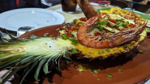Fotografía de uno de los platos de comida cubana que sirven en el restaurante Capricho Habanero en Cáceres