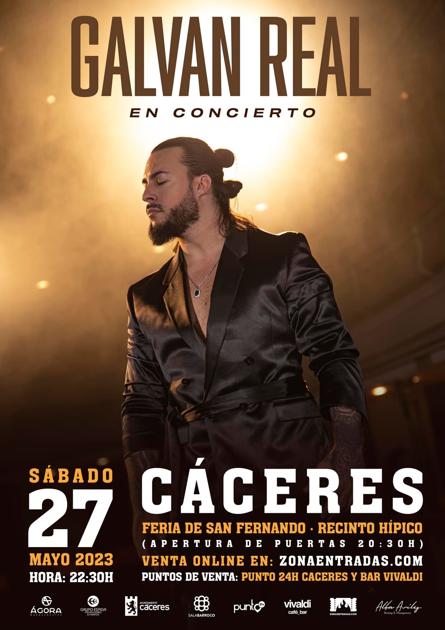 Concierto Galván Real en Cáceres 2023
