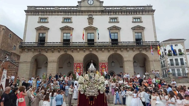 Procesión del Corpus Christi de Cáceres 2024