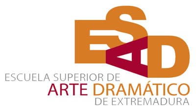 Logotipo de la Escuela Superior de Arte Dramático de Extremadura