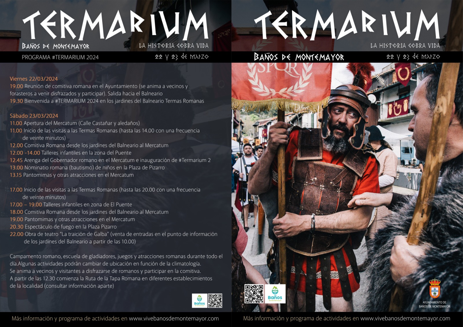 Conoce el Programa de Actividades de Termarium 2024 Baños de Montemayor