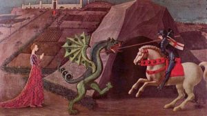 ¿Cuál es el origen de la leyenda de San Jorge y el dragón?