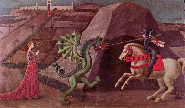 Conoce el origen de la leyenda de San Jorge y el dragón