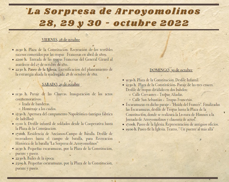 La Sorpresa de Arroyomolinos de Montánchez