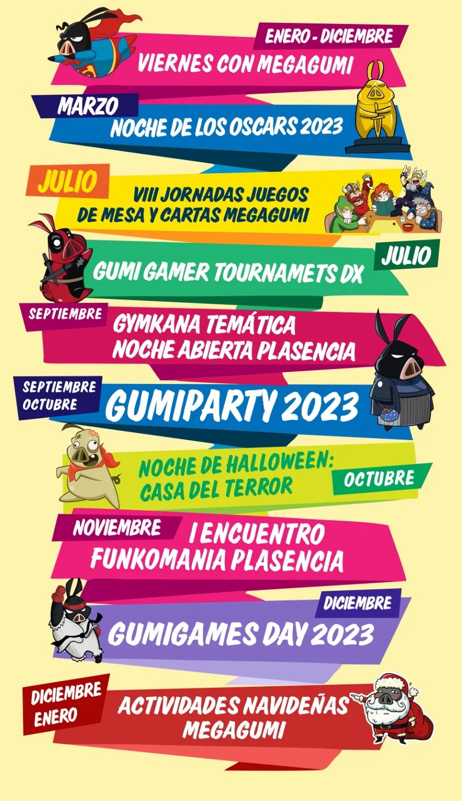 Gumiparty Plasencia 2024