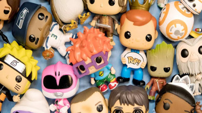 Fotografía de varios Funko Pop de animes, series y películas